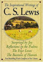 Cover of: The Inspirational Writings of C.S. Lewis by C.S. Lewis