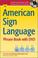 Cover of: The American sign language phrase book