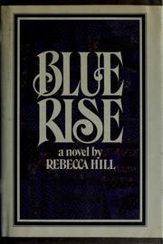 Cover of: Blue Rise by Rebecca Hill (undifferentiated)