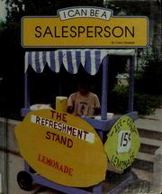 Cover of: I can be a salesperson