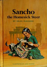 Cover of: Sancho, the homesick steer