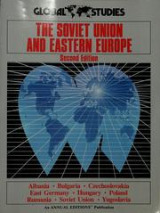Cover of: The Soviet Union and Eastern Europe