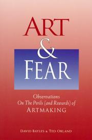 Cover of: Art & fear by David Bayles