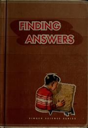 Cover of: Finding answers