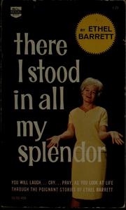 Cover of: There I stood in all my splendor