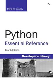Cover of: Python Essential Reference by 
