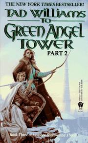 Cover of: To Green Angel Tower, Part 2 (Memory, Sorrow, and Thorn, Book 3)