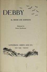 Cover of: Debby