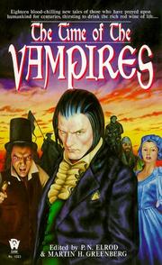 Cover of: The Time of the Vampires by 