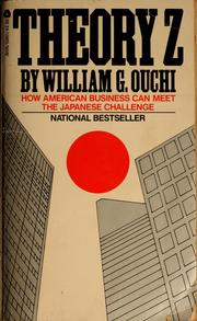 Cover of: Theory Z: how American business can meet the Japanese challenge