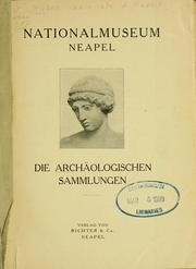 Cover of: Die archäologischen Sammlungen