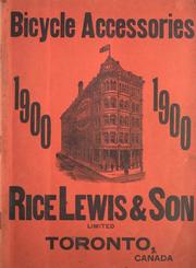Cover of: Bicycle accessories by Rice Lewis & Son.