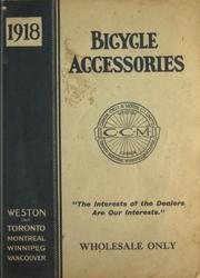 Cover of: Bicycle accessories and repair supplies by Canada Cycle & Motor Co.