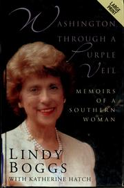 Cover of: Washington through a purple veil: memoirs of a southern woman