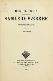 Cover of: Samlede vaerker by Henrik Ibsen