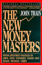 Cover of: The New Money Masters by John Train
