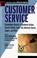 Cover of: Customer Service