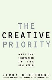 The Creative Priority by Jerry Hirshberg