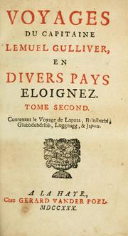 Cover of: Voyages du capitaine Lemuel Gulliver by Jonathan Swift