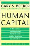 Human Capital by Gary Stanley Becker