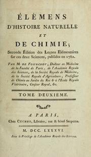 Cover of: Elémens d'histoire naturelle et de chimie