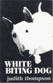 White biting dog by Judith Thompson