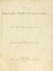 Cover of: On the parallel roads of Lochaber