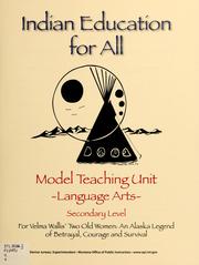 Cover of: Model teaching unit: language arts : secondary level