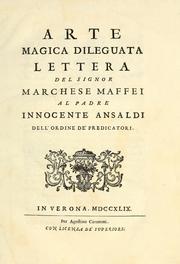 Cover of: Arte magica dileguata