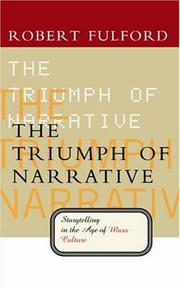 Cover of: The triumph of narrative