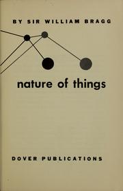 Cover of: Concerning the nature of things: six lectures delivered at the Royal Institution
