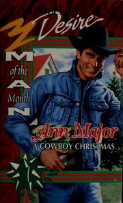 Cover of: A Cowboy Christmas: Man of the Month - 84