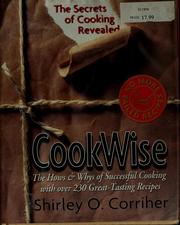 Cover of: Cookwise by Shirley O. Corriher