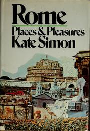 Cover of: Rome: places and pleasures