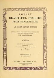 Cover of: Twenty Beautiful Stories from Shakespeare