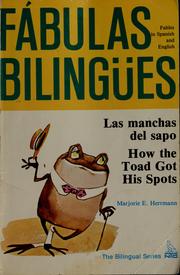 Cover of: Las manchas del sapo =: How the toad got his spots