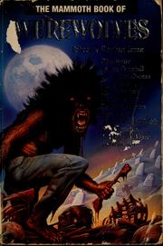 Cover of: The Mammoth book of werewolves