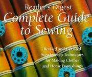 Cover of: Complete Guide to Sewing : Step-By-Step Techniques for Making Clothes and Home Furnishings