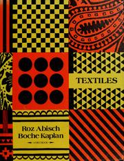 Cover of: textiles,patters