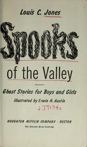Cover of: Spooks of the valley