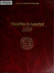 Cover of: Who's who in America 2009: Volume 1: A-L
