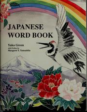 Cover of: Japanese word book