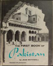 Cover of: The first book of Pakistan
