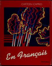 Cover of: En français: French for communication