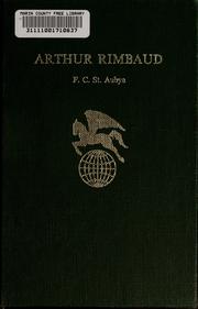 Cover of: Arthur Rimbaud