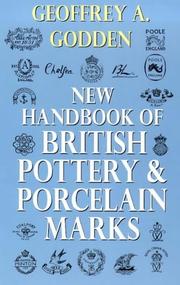 New handbook of British pottery & porcelain marks