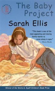 Cover of: The Baby Project by Sarah Ellis
