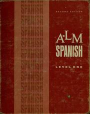 Cover of: A-LM Spanish: level one