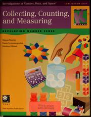 Cover of: Collecting, counting and measuring: developing number sense