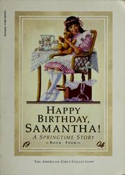 Cover of: Happy birthday, Samantha! by Valerie Tripp